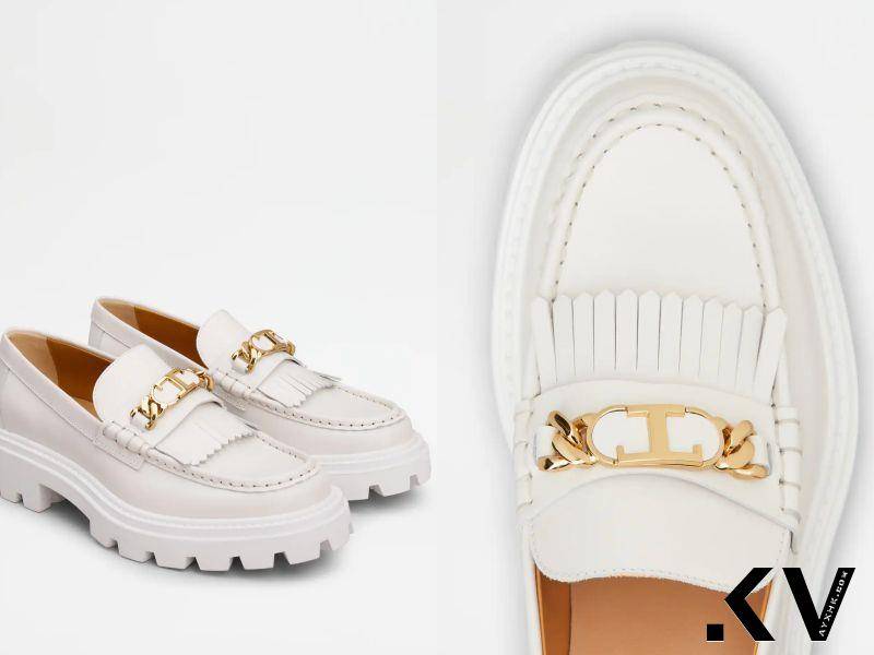 穿上“白色乐福鞋”集优雅于一身　CHANEL随性又温柔、Tod’s魅力满点 时尚穿搭 图1张